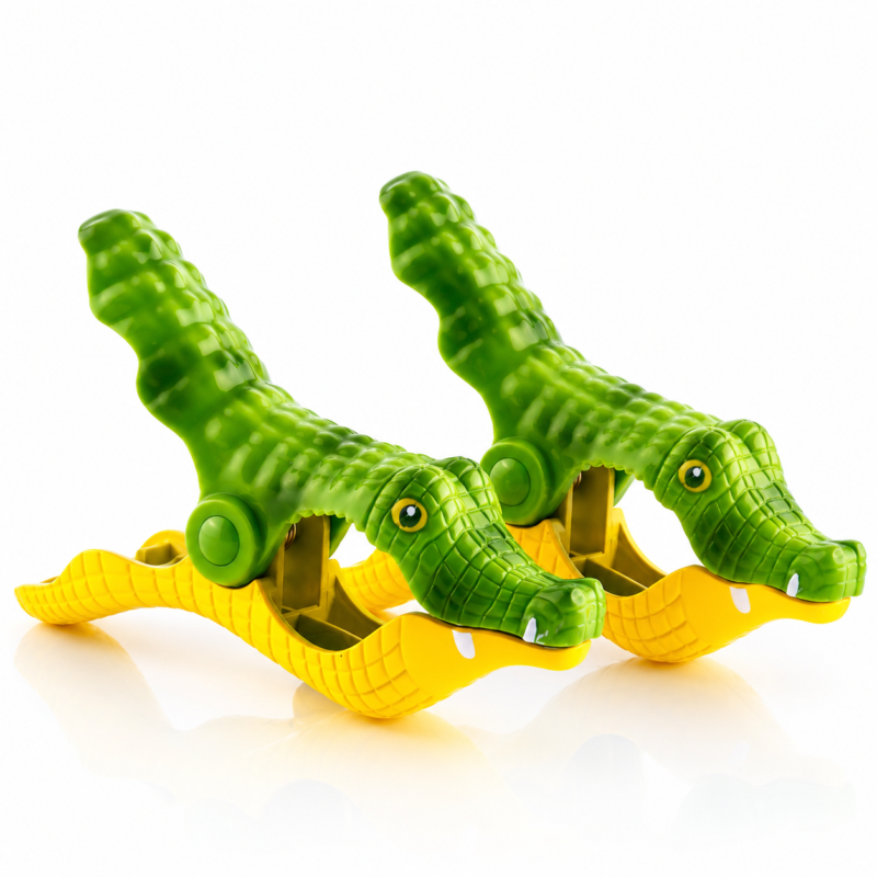 beach towel clips alligators