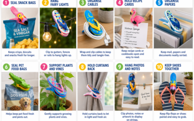10 Clever Uses for Beach Towel Clips Beyond the Beach