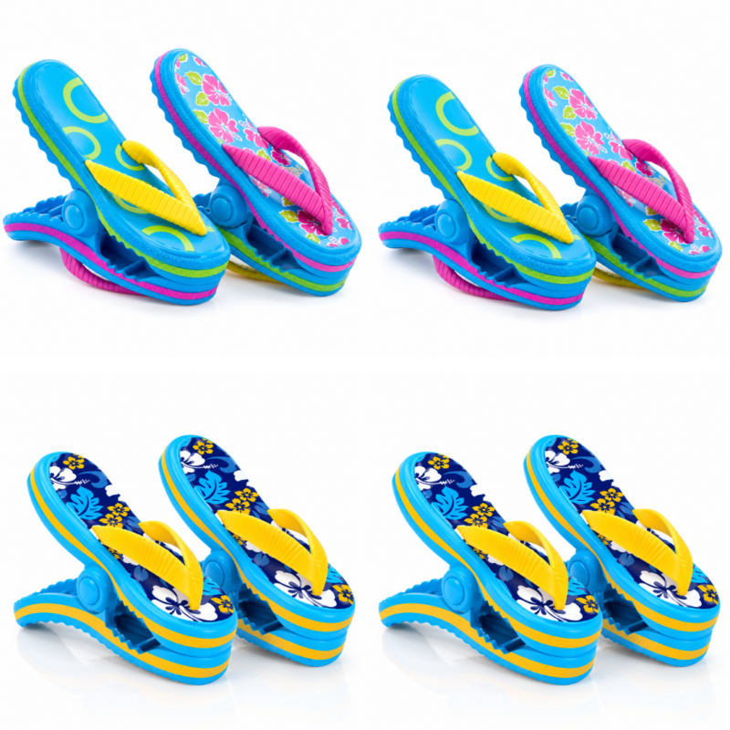 Beach Towel Clips - Family Pack Boca Clip®